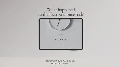 2025 DIGITAL PLANNER | DATED MONTHLY PLANNER x LANDSCAPE