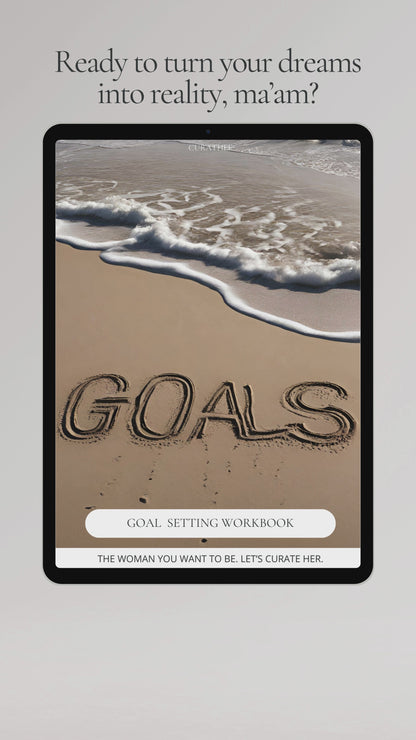 GOAL SETTING WORKBOOK x PORTRAIT